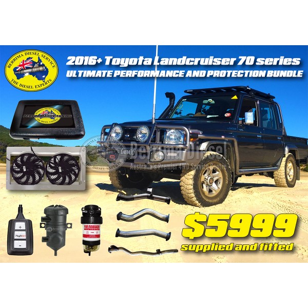 Landcruiser 70 series Ultimate Performance & Protection bundle