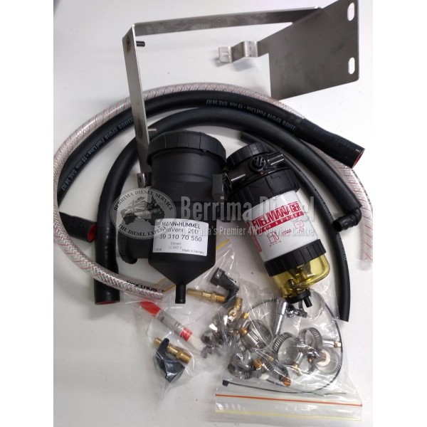 Mazda BT-50 2.2L / 3.2L DPF Diesel Fuel Filter and Provent Catch Can Kit