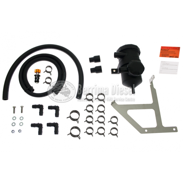 ( PROVENT Catch Can Kit ) Mitsubishi Challenger 4D56 2011 - 2013