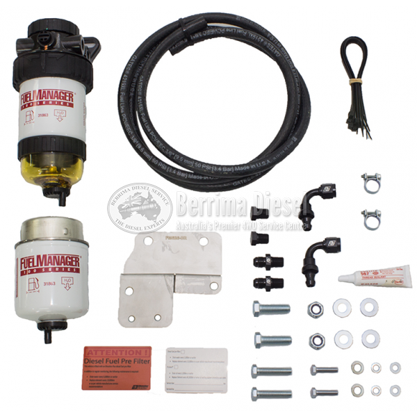 ( Stanadyne Filter Manager System ) Nissan Patrol 4.2LT  / 3.0LT - 2006 - ON  -  Drivers Side Mount 