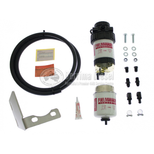 ( Stanadyne Filter Manager System ) Suitable for Toyota Prado 120 series,  2003 - ON,  Single Battery
