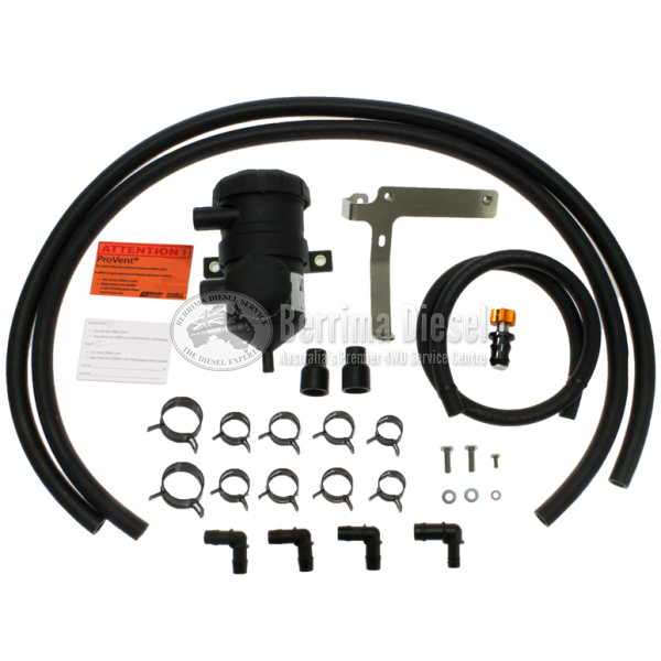 ( PROVENT Catch Can Kit ) Suitable for Toyota LC 200 Ser 1VD-FTV 2007 - on