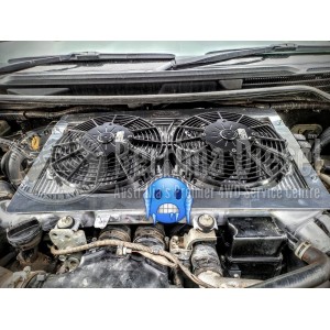 INTERCOOLER FAN UPGRADE KIT (Suitable for Toyota LANDCRUISER 70 and 200 SERIES V8 ) INTERCOOLER FAN UPGRADE KIT (Suitable for Toyota LANDCRUISER 70 and 200 SERIES V8 )
