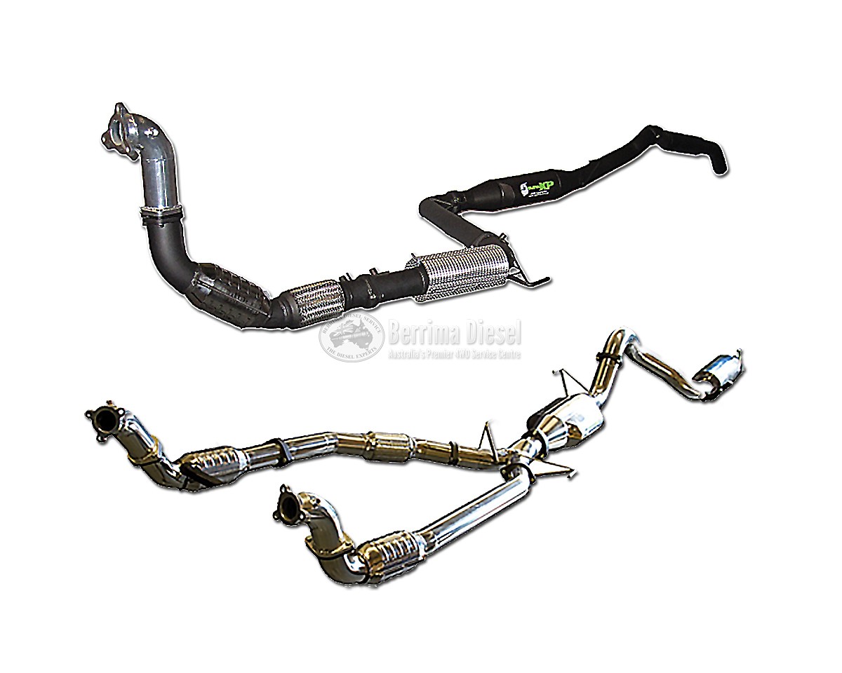 Berrima Diesel TaipanXP Exhaust kit in Mild Steel with
