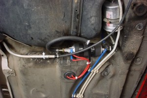 Inline fuel pump